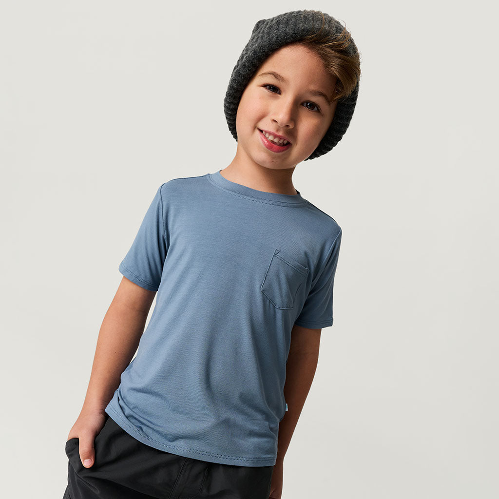 Slate Pocket Tee
