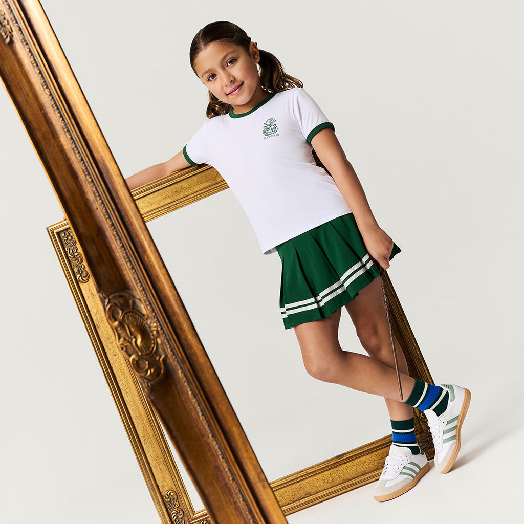 Emerald Varsity League French Terry Varsity Skort