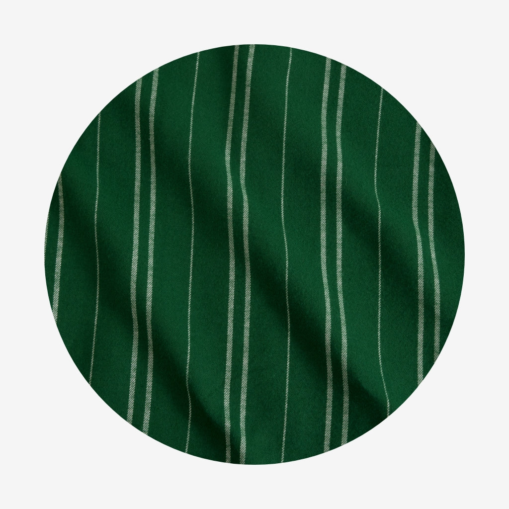 Slytherin Classic Stripe Women's Flannelette Luxe Robe