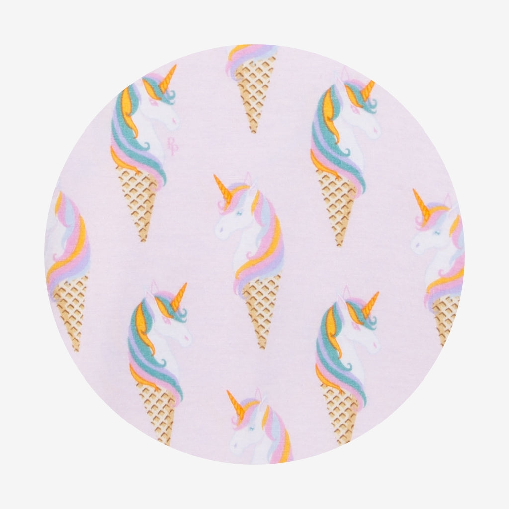Unicorn Ice Cream Sleeveless Ruffled Sleep Bag
